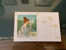 postcard JOB calendar 1900 drawn by C.Léandre