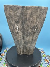 RARE Art Deco  Gorgeous R & Y AUGOUSTI PARIS STINGRAY VASE ASYMMETRICAL 11" X 9"