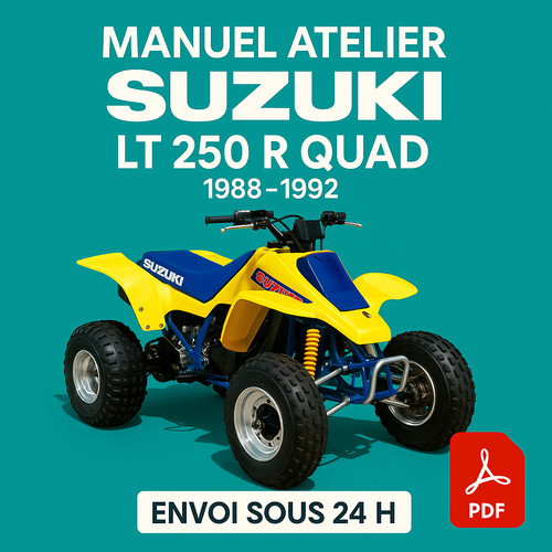 Manuel atelier suzuki quad - manuel,