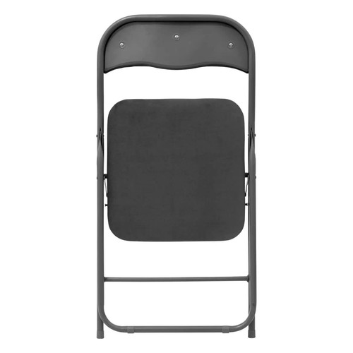 Chaise pliante velours - pliante, en