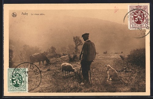 Cpa auby sur semois vieux - auby-sur-semois,, le