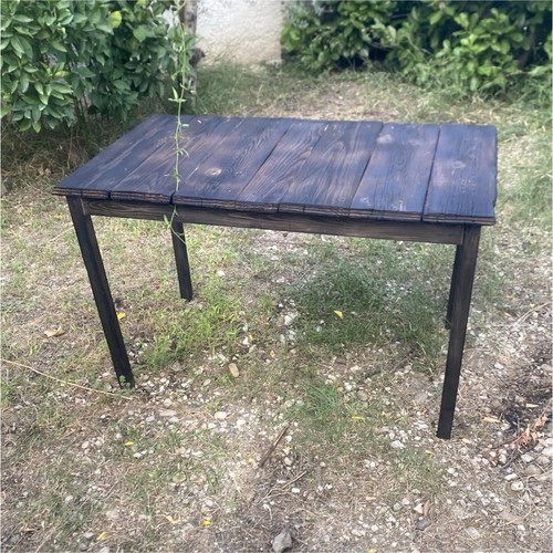 Table rectangulaire bois - en,