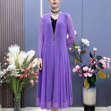 Femme Maille Pur Cardigan Pur Manteau Veste Haut Long Décontracté Boléro Été