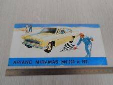 ORIGINAL SIMCA ARIANE RUSH SUPER MIRAMAS BROCHURE IN ITALIAN BROCHURE BROCHURE BROCHURE