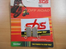 PLAQUETTES FREIN QUAD KTM 50 65 SX  HUSQVARNA 50 TC SM 