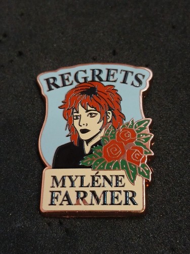 Pin mylene farmer regrets - pin’s,