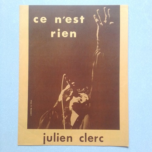 Julien clerc est rien - julien, n'est