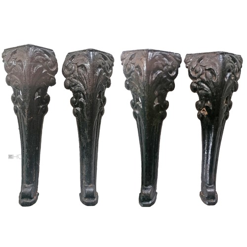 Pieds poêle antiques - poêle, en
