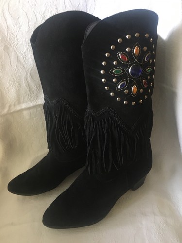 Bottes western country daim - bottes,