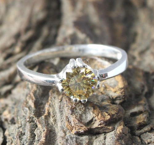 Bague diamant solitaire - bague,
