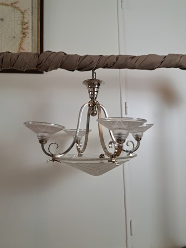Lustre maynadier art déco - art,