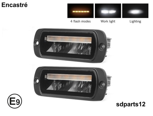 Phare travail led 12v - phare,