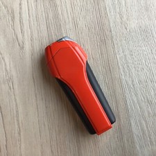 adm gas lighter torch type aluminum lacquered red and plastic black