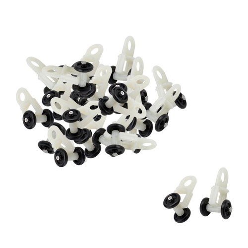 20pcs dia noir roulettes - 20pcs,