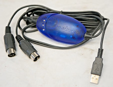 M-Audio Midiman Midisport Uno USB to MIDI In/Out Interface Device