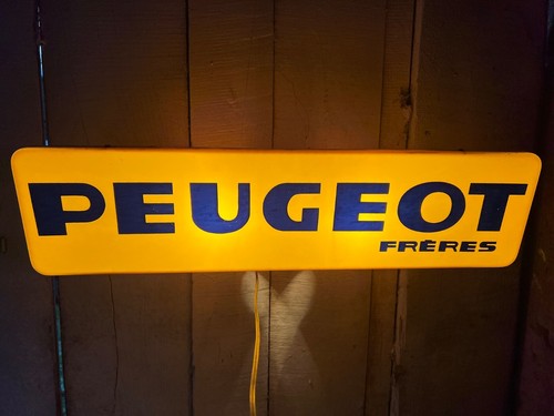 Enseigne lumineuse vintage - enseigne,