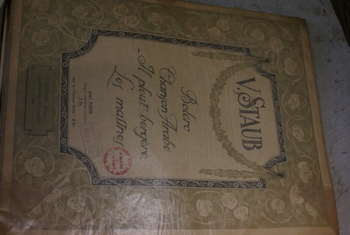 Partition piano staub - piano,