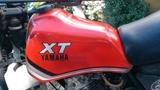 Yamaha XT 550 Red Tank Good Condition