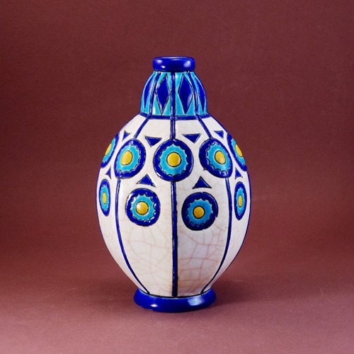 Longwy art déco vase - art-déco, grenade