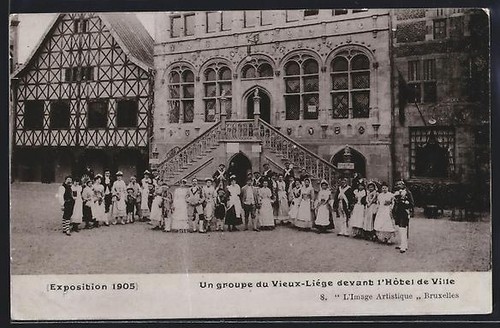 Carte postale liège - carte,