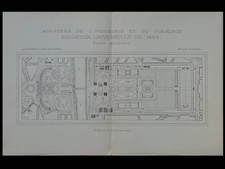 PARIS, PLAN EXPOSITION