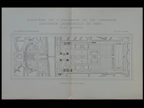 Paris plan exposition - paris,,