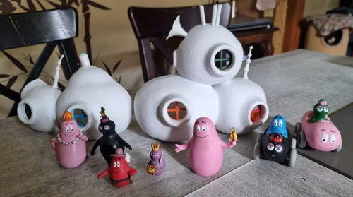 Lot barbapapa maison - lot, et