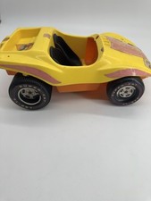 Vintage 1972 Barbie Goin' Camping Breezy Buggy Car Beach Dune Buggy Made In USA