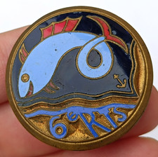 insigne militaire émail 6e