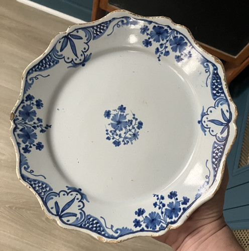 Ancienne belle assiette - belle,