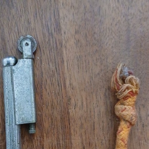 Briquet amadou - briquet,
