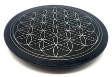 Brûle encens Porte encens Fleur de vie 10 cm