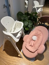Stokke Steps High Chair & Baby Bouncer Set