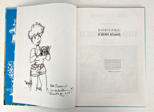 Dessin original dédicace