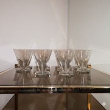 lot de 10 verres anciens verre