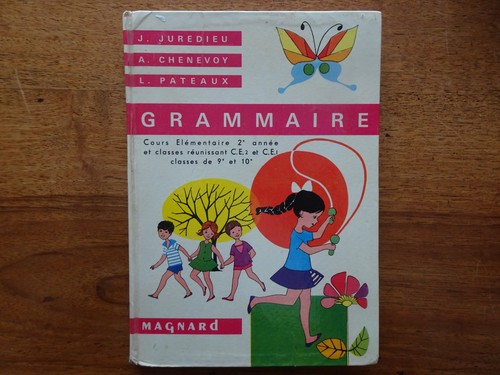 Scolaire ancien grammaire - scolaire,
