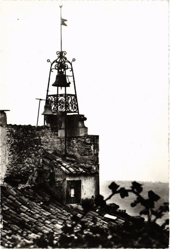 Cpa bonnieux clocher de - -,