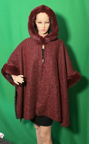 Burgundy dark red cardigan - burgundy/dark,