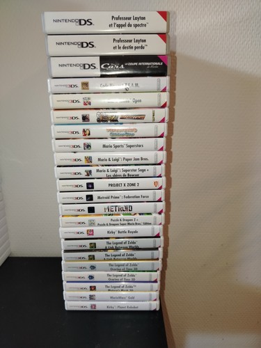 Lot jeux 3ds - lot, 3ds/ds