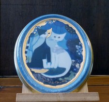 Médaillon mural Goebel Rosina Wachtmeister "Micia e Micio" – Chats