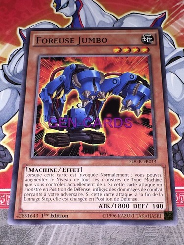 Carte foreuse jumbo - gi,