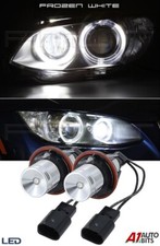 2X Angel Eyes Halo LED Blanc Ampoules Pour BMW E87 E64 E63 E65 E66 E53 X5 E83