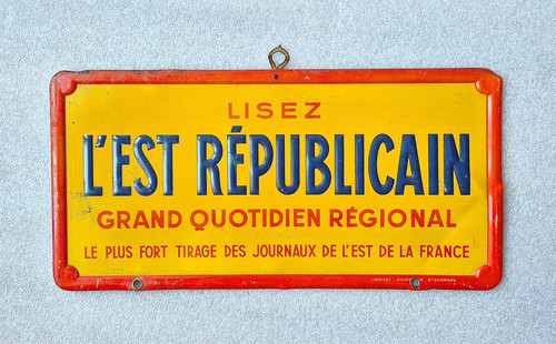 Rare tôle lithographiée - rare,