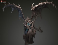 Figurine de Sindragosa, World of Warcraft, Impression 3D Wow