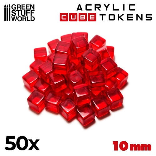 Jetons jeu cubes rouges - jeu,