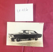 N° 21124  / OPEL Rekord taxi / photo argentique 1968