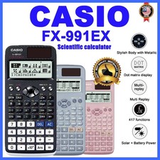 Casio Scentific Calculator (FX-991EX) Black, Blue, Pink Color - Hot Items