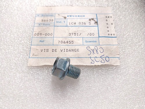 Bouchon vidange carter de - vidange,