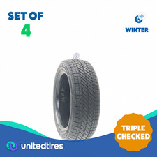 Set of (4) Used 185/55R15 Bridgestone WeatherPeak 82V - 7.5-8/32