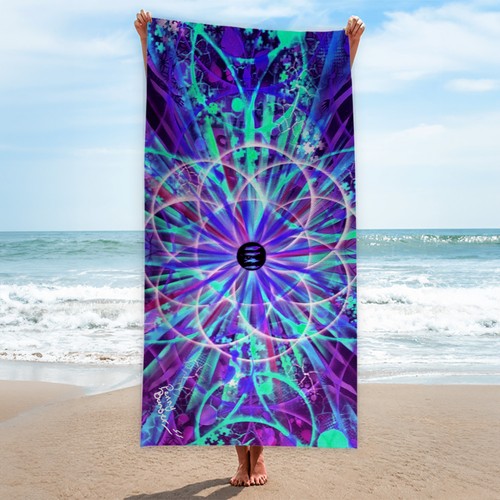Serviette plage microfibre - serviette, de